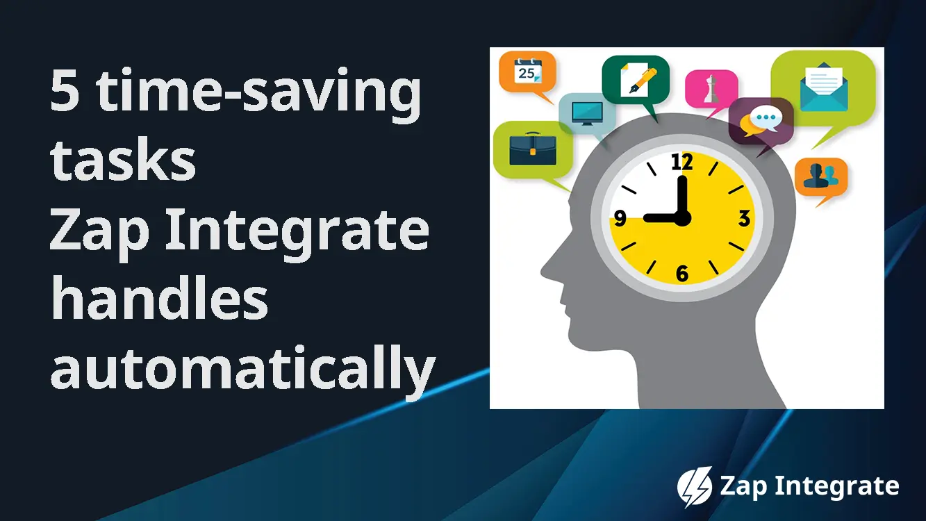 5 Time-Saving Tasks Zap Integrate Handles Automatically