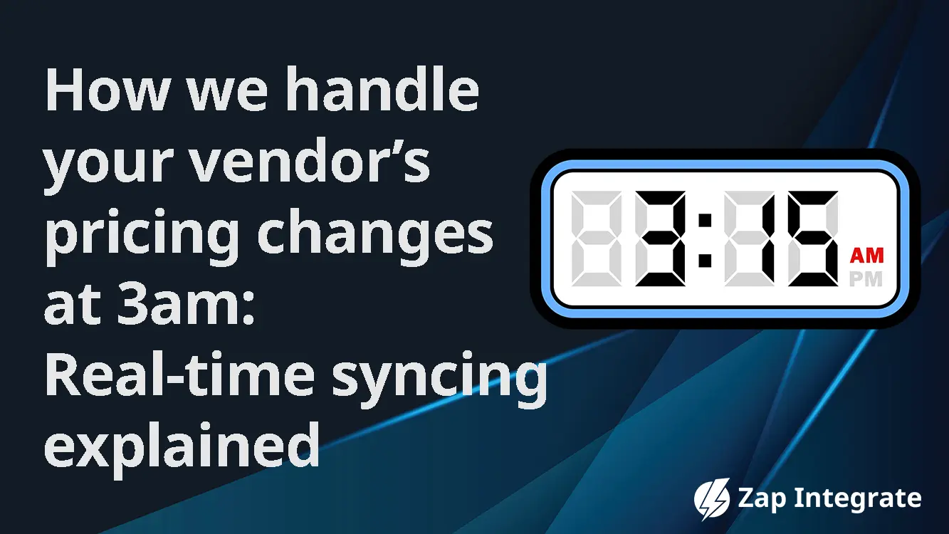How We Handle Your Vendor's Pricing Changes at 3am: Real-time Price Syncing Explained